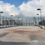 MSCP Installation Half Basketball Court Works in Progress